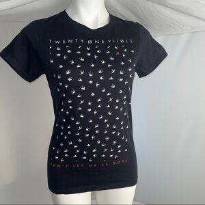 Twenty One Pilots Don’t Let Me Be Gone black short sleeve fitted t-shirt